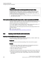 Preview for 290 page of Siemens Sinamics CU240D-2 DP Operating Instructions Manual