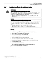 Preview for 299 page of Siemens Sinamics CU240D-2 DP Operating Instructions Manual