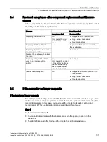 Preview for 309 page of Siemens Sinamics CU240D-2 DP Operating Instructions Manual