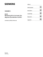 Preview for 3 page of Siemens SINAMICS DCM Hardware Installation Manual