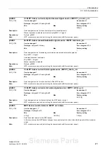 Предварительный просмотр 271 страницы Siemens sinamics dcp Manual