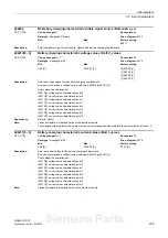 Предварительный просмотр 279 страницы Siemens sinamics dcp Manual