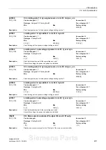 Предварительный просмотр 291 страницы Siemens sinamics dcp Manual