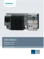 Siemens SINAMICS G110D Operating Instructions Manual preview