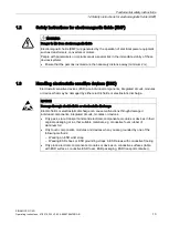 Preview for 13 page of Siemens SINAMICS G110D Operating Instructions Manual