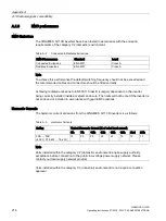 Preview for 216 page of Siemens SINAMICS G110D Operating Instructions Manual