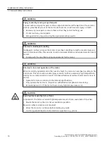 Предварительный просмотр 18 страницы Siemens SINAMICS G110M Operating Instructions Manual