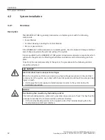 Предварительный просмотр 44 страницы Siemens SINAMICS G110M Operating Instructions Manual