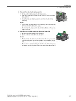 Предварительный просмотр 47 страницы Siemens SINAMICS G110M Operating Instructions Manual