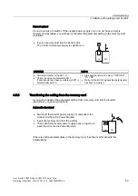 Предварительный просмотр 89 страницы Siemens SINAMICS G120 CU240B-2 Operating Instructions Manual