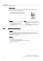 Предварительный просмотр 90 страницы Siemens SINAMICS G120 CU240B-2 Operating Instructions Manual