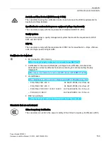 Preview for 171 page of Siemens SINAMICS G120 Installation Manual