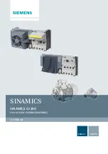 Siemens SINAMICS G120D CU240D-2 DP Manual предпросмотр