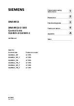 Preview for 3 page of Siemens SINAMICS G120D CU240D-2 DP Manual