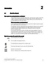 Предварительный просмотр 21 страницы Siemens SINAMICS G120D Operating Instructions Manual