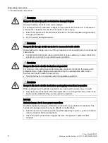 Preview for 8 page of Siemens SINAMICS G120P PM330 Installation Manuals