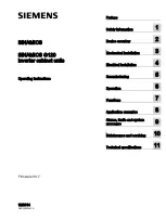 Preview for 3 page of Siemens SINAMICS G120P Operating Instructions Manual