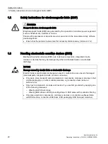 Preview for 20 page of Siemens SINAMICS G120P Operating Instructions Manual