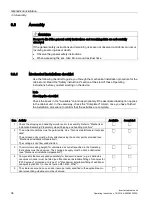 Preview for 36 page of Siemens SINAMICS G120P Operating Instructions Manual