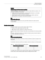 Preview for 65 page of Siemens SINAMICS G120P Operating Instructions Manual