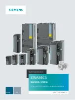 Предварительный просмотр 1 страницы Siemens SINAMICS G120XA Operating Instructions Manual