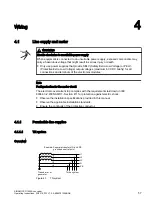 Предварительный просмотр 59 страницы Siemens SINAMICS G120XA Operating Instructions Manual