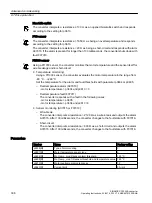 Предварительный просмотр 308 страницы Siemens SINAMICS G120XA Operating Instructions Manual