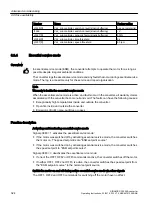 Предварительный просмотр 326 страницы Siemens SINAMICS G120XA Operating Instructions Manual