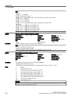 Предварительный просмотр 460 страницы Siemens SINAMICS G120XA Operating Instructions Manual