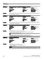 Предварительный просмотр 530 страницы Siemens SINAMICS G120XA Operating Instructions Manual