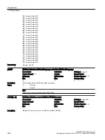 Предварительный просмотр 562 страницы Siemens SINAMICS G120XA Operating Instructions Manual