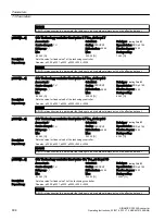 Предварительный просмотр 606 страницы Siemens SINAMICS G120XA Operating Instructions Manual