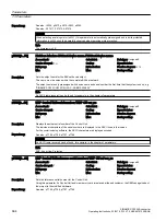 Предварительный просмотр 666 страницы Siemens SINAMICS G120XA Operating Instructions Manual