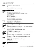 Предварительный просмотр 776 страницы Siemens SINAMICS G120XA Operating Instructions Manual