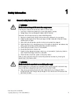 Preview for 7 page of Siemens Sinamics G130 Basic Operator Panel 20 Operating Instructions Manual