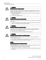 Preview for 8 page of Siemens Sinamics G130 Basic Operator Panel 20 Operating Instructions Manual