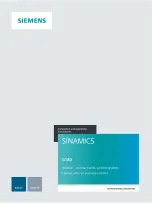 Siemens SINAMICS G180 Installation And Operating Instructions Manual preview