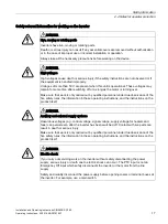 Preview for 19 page of Siemens SINAMICS G180 Installation And Operating Instructions Manual