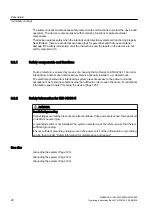 Preview for 28 page of Siemens SINAMICS GL150 Operating Instructions Manual