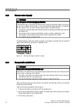 Preview for 72 page of Siemens SINAMICS GL150 Operating Instructions Manual