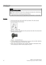 Preview for 74 page of Siemens SINAMICS GL150 Operating Instructions Manual