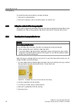 Preview for 78 page of Siemens SINAMICS GL150 Operating Instructions Manual