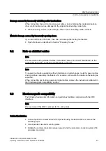 Preview for 91 page of Siemens SINAMICS GL150 Operating Instructions Manual