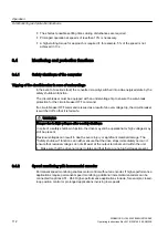 Preview for 112 page of Siemens SINAMICS GL150 Operating Instructions Manual