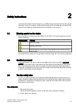 Предварительный просмотр 19 страницы Siemens SINAMICS GM150 Operating And Installation Instructions