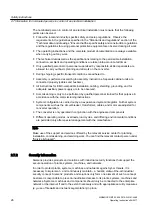 Предварительный просмотр 26 страницы Siemens SINAMICS GM150 Operating And Installation Instructions