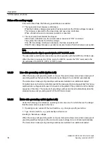 Предварительный просмотр 64 страницы Siemens SINAMICS GM150 Operating And Installation Instructions