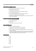 Предварительный просмотр 167 страницы Siemens SINAMICS GM150 Operating And Installation Instructions