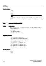 Предварительный просмотр 170 страницы Siemens SINAMICS GM150 Operating And Installation Instructions