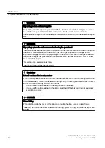 Предварительный просмотр 194 страницы Siemens SINAMICS GM150 Operating And Installation Instructions